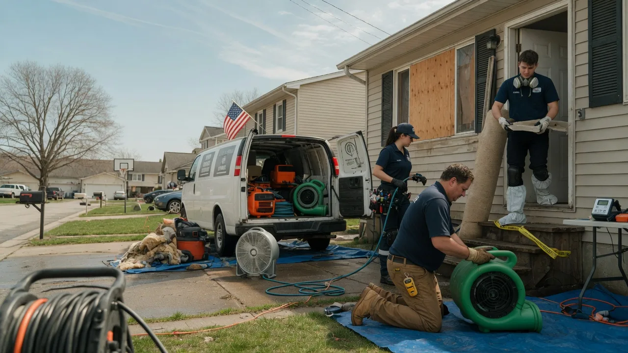 Water Damage Restoration in Jacksonville, MO near me